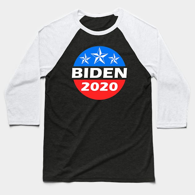 BIDEN 2020 Baseball T-Shirt by STRANGER